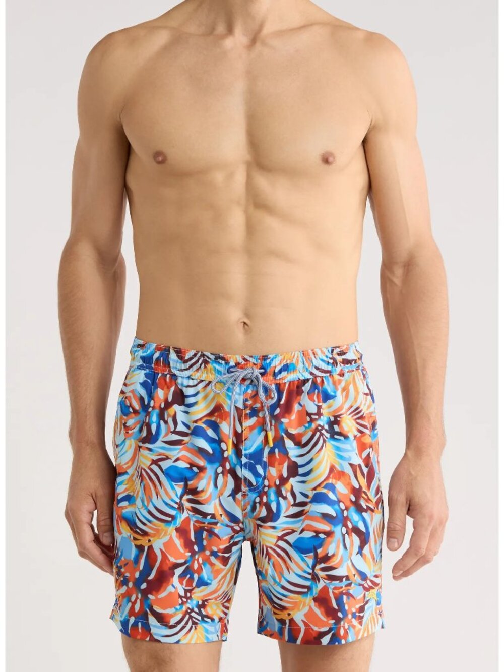 Tommy Bahama Naples Royal Palms Swim Trunks in Aqua Mist